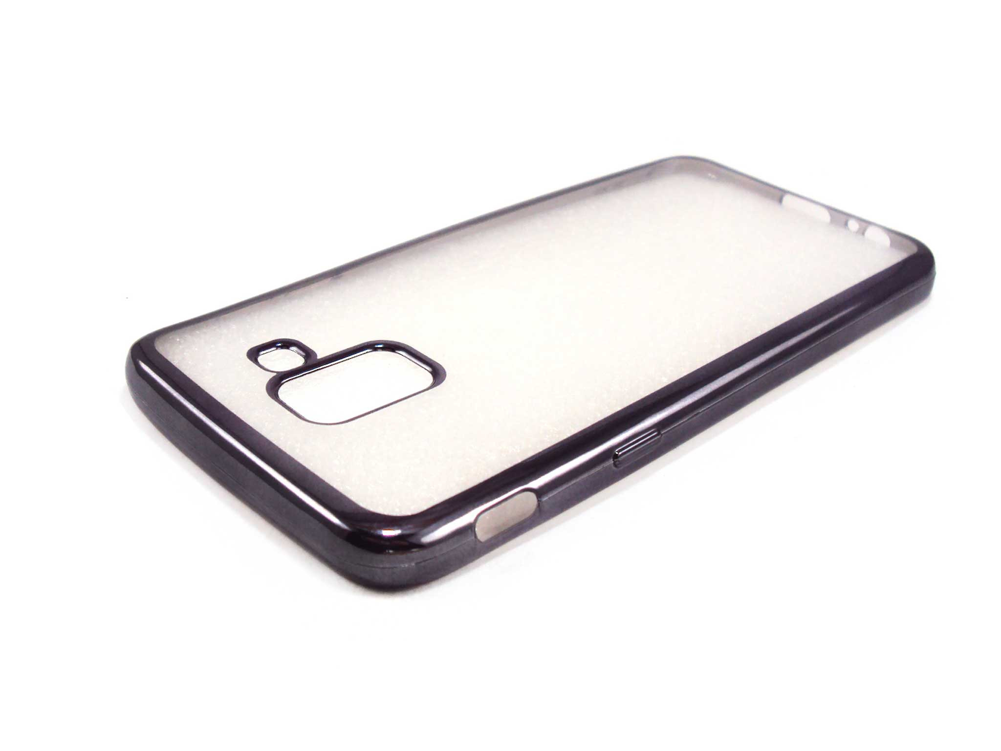 Capa Ultra Slim Gel Samsung Galaxy J6 2018 Transparente Preta Capas