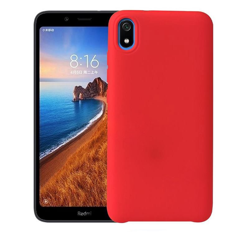 Capa Xiaomi Redmi 7a Silky Vermelho Capas De Telemóveis Milhares De Modelos Envios Em 48 7254