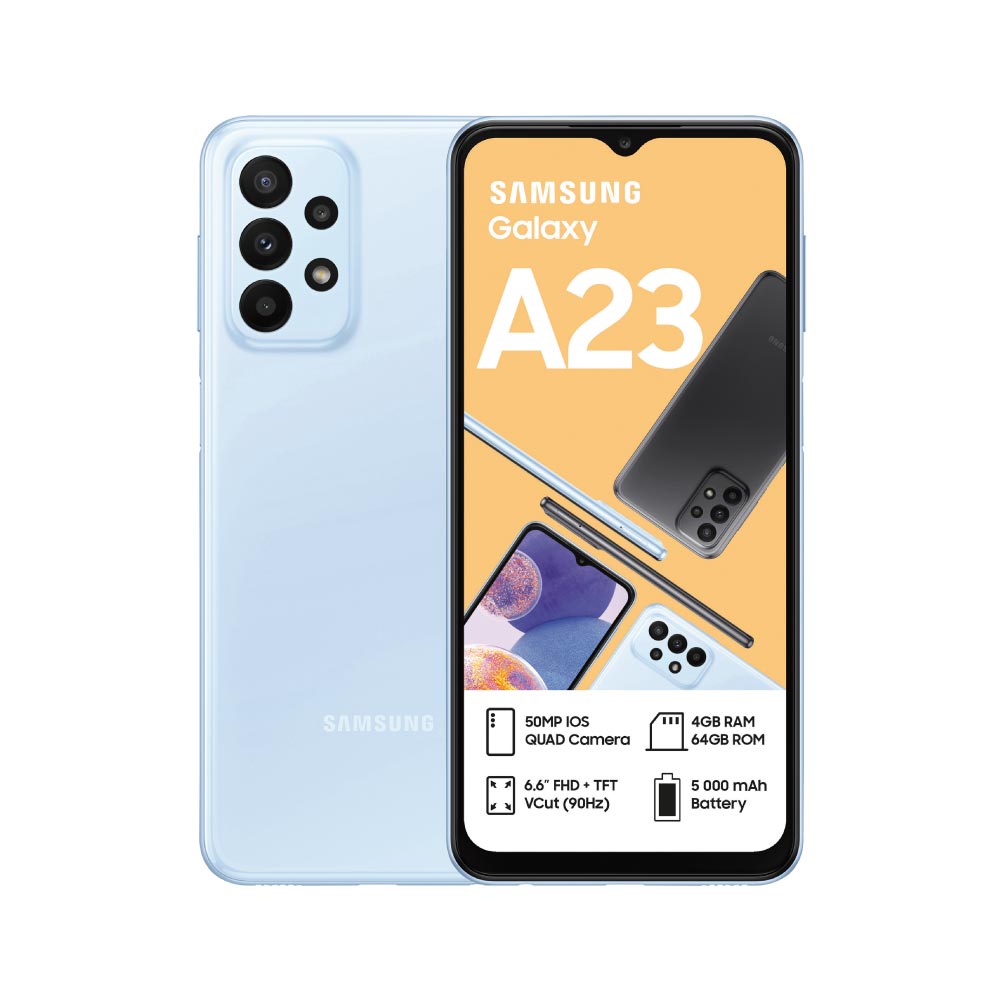 Smartphone SAMSUNG Galaxy A23 5G (6.6'' - 4 GB - 128 GB - Azul)