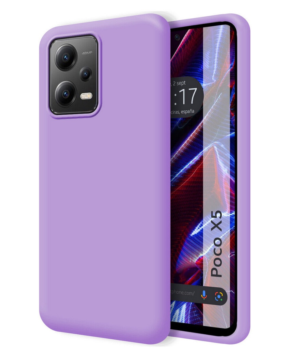 Capa Xiaomi Poco X5 5g Silky Lilás Capas De Telemóveis Milhares De Modelos Envios Em 48 9672