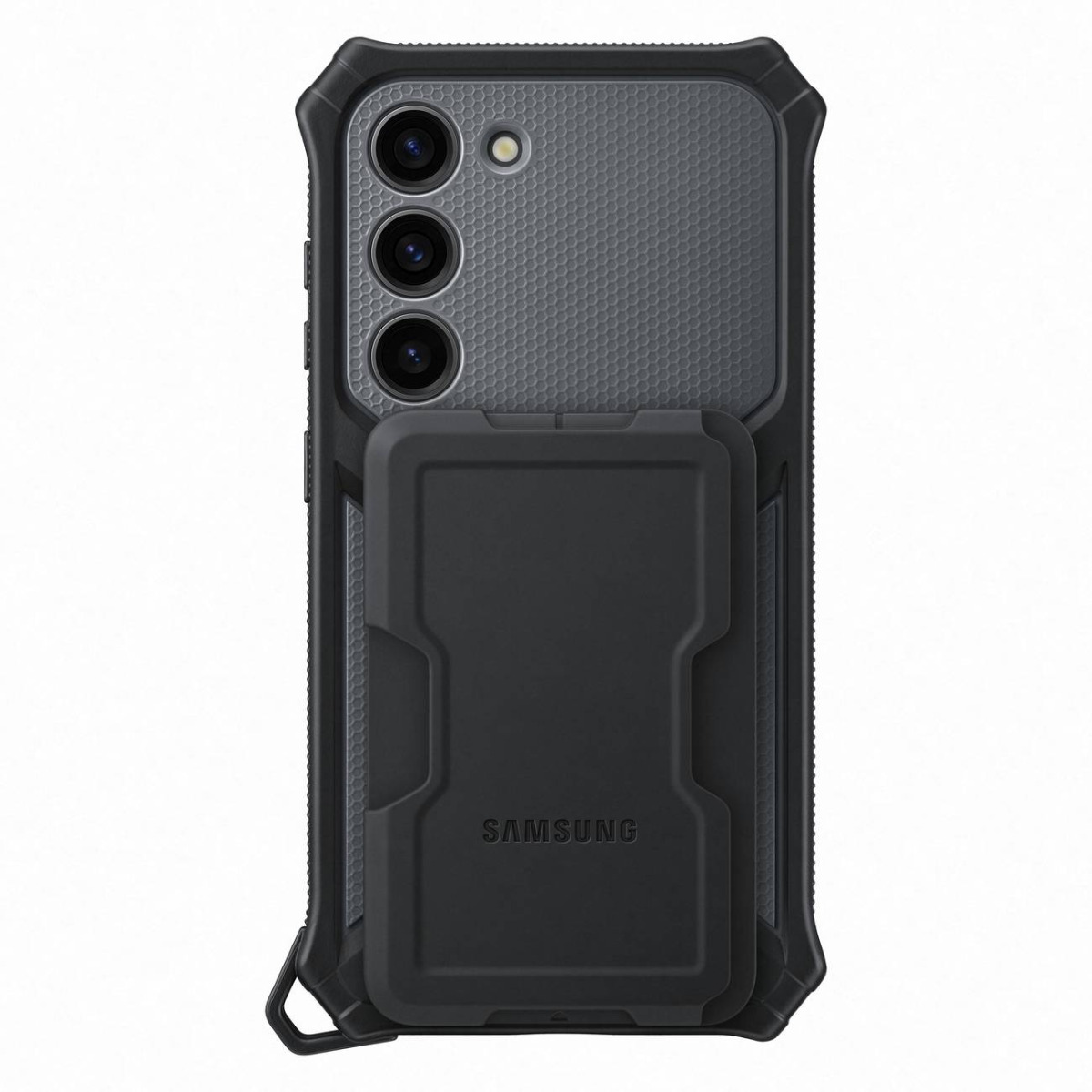 Capa para Samsung Galaxy S23 Ultra capinha com capa protetora para câmera -  Preto