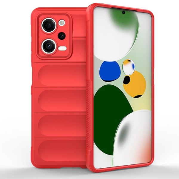 Capa Xiaomi Redmi Note 12 Pro 5G Silky Shield Vermelho - Capas de ...