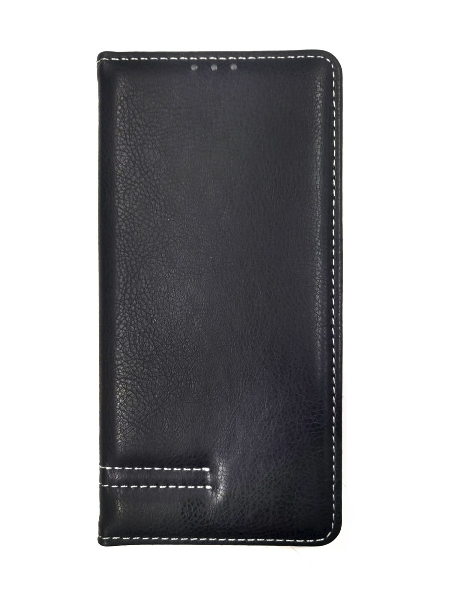 Capa Xiaomi Redmi 13C Flip Rustica Preto com Apoio e Suporte de Cartões ...