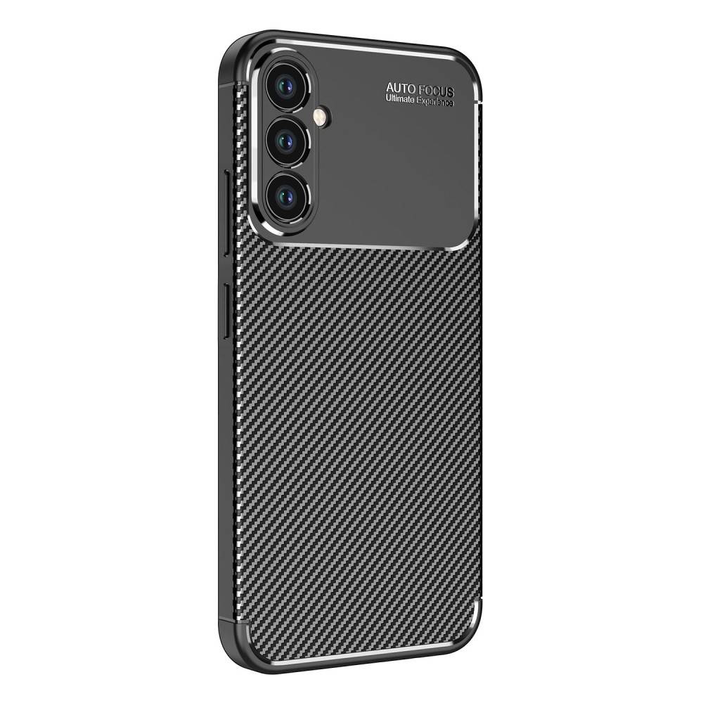 Capa Samsung Galaxy A35 5G Gel Carbono Elegante Preto - Capas de ...